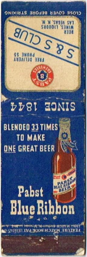 Pabst Blue Ribbon Beer