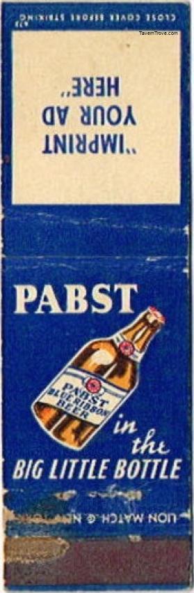 Pabst Blue Ribbon Beer