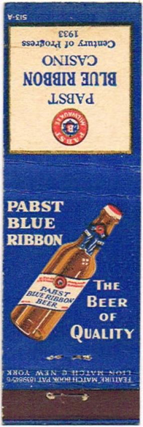 Pabst Blue Ribbon Beer