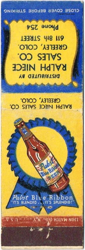 Pabst Blue Ribbon Beer