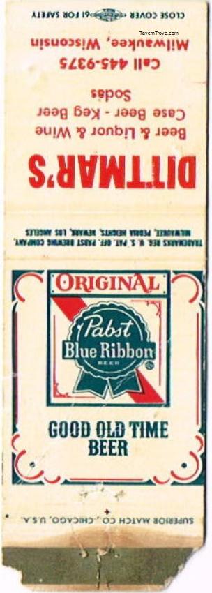 Pabst Blue Ribbon Beer