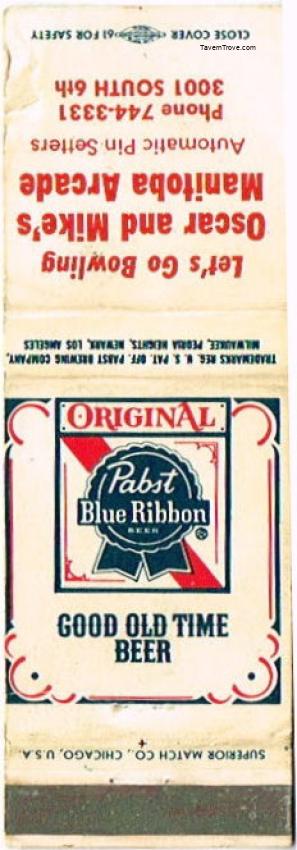 Pabst Blue Ribbon Beer