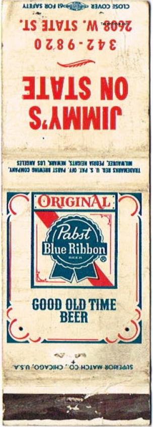 Pabst Blue Ribbon Beer