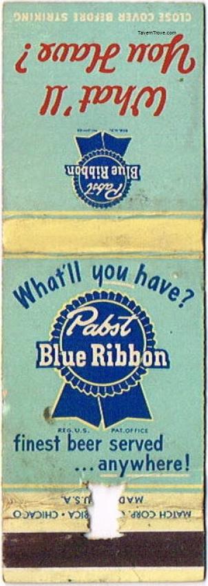 Pabst Blue Ribbon Beer