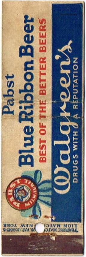 Pabst Blue Ribbon Beer