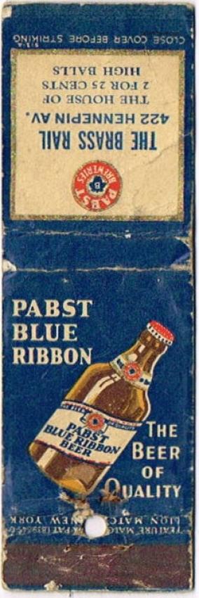 Pabst Blue Ribbon Beer