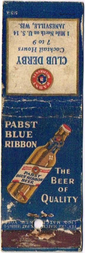 Pabst Blue Ribbon Beer