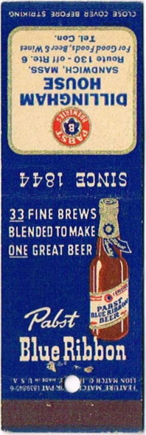 Pabst Blue Ribbon Beer