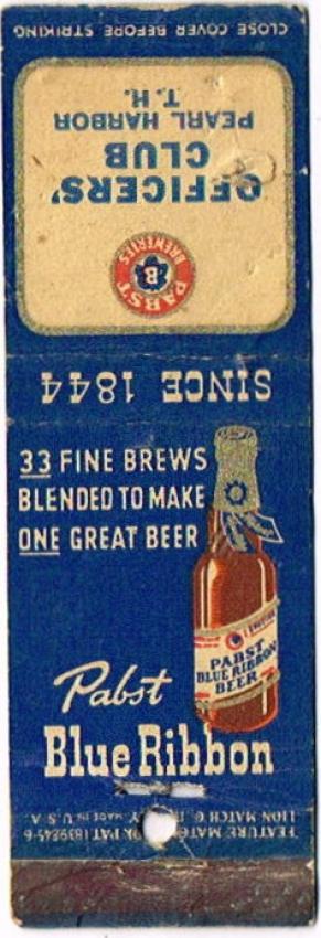 Pabst Blue Ribbon Beer