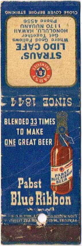 Pabst Blue Ribbon Beer