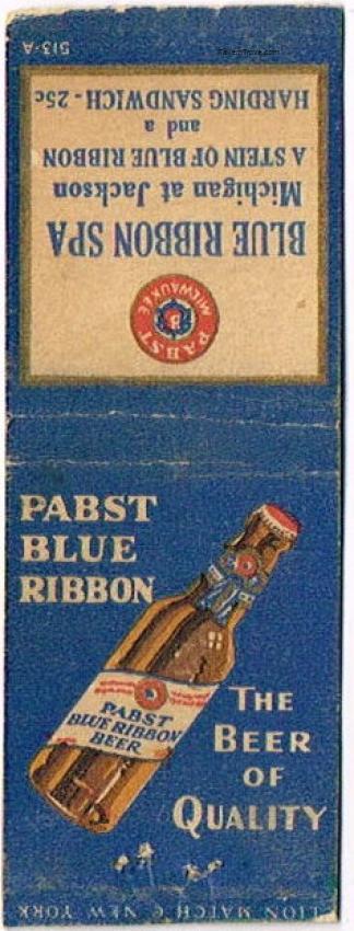 Pabst Blue Ribbon Beer
