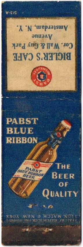Pabst Blue Ribbon Beer