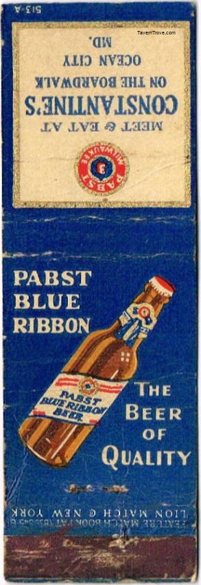 Pabst Blue Ribbon Beer