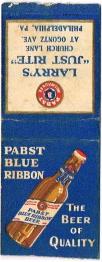 Pabst Blue Ribbon Beer