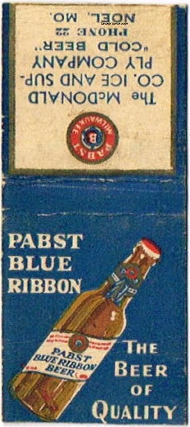 Pabst Blue Ribbon Beer