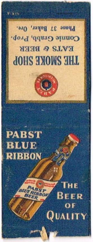 Pabst Blue Ribbon Beer
