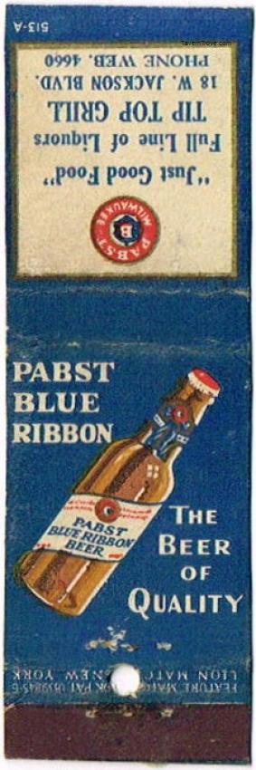 Pabst Blue Ribbon Beer
