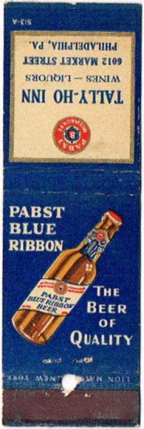Pabst Blue Ribbon Beer