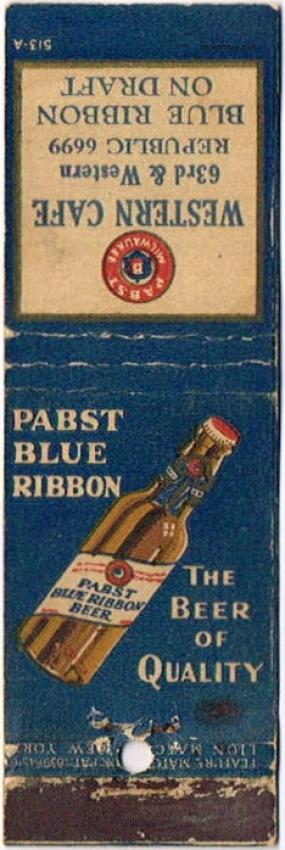 Pabst Blue Ribbon Beer
