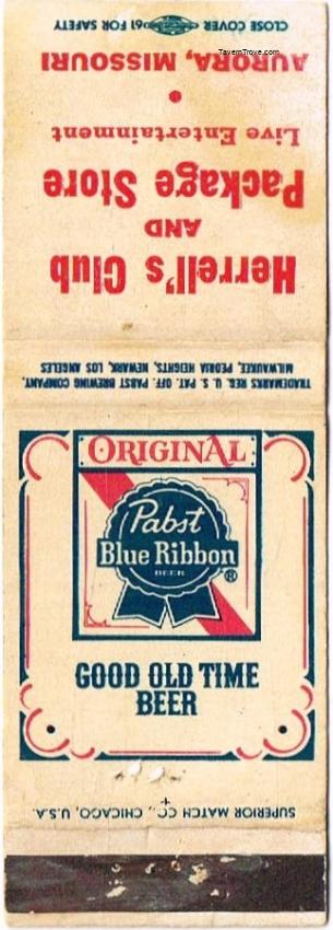 Pabst Blue Ribbon Beer