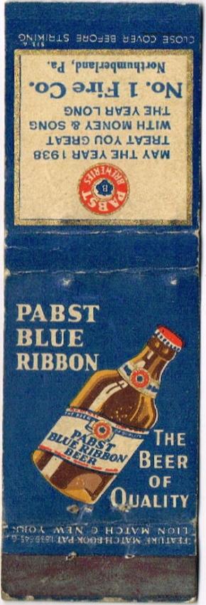 Pabst Blue Ribbon Beer