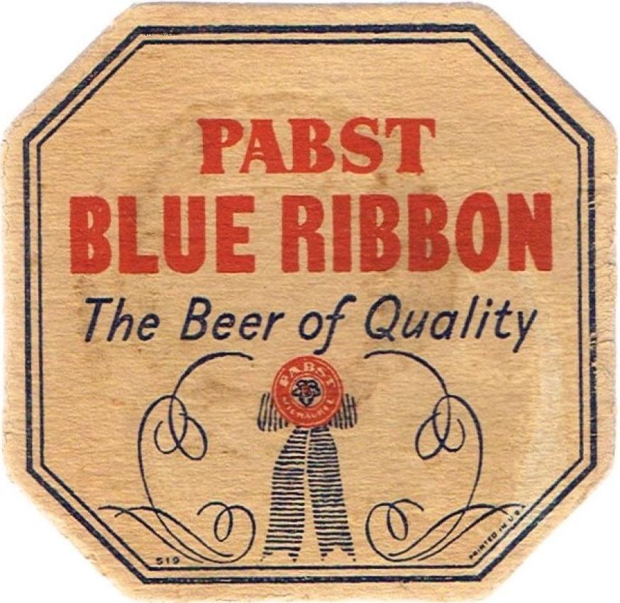 Pabst Blue Ribbon Beer