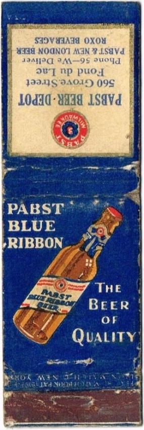 Pabst Blue Ribbon Beer
