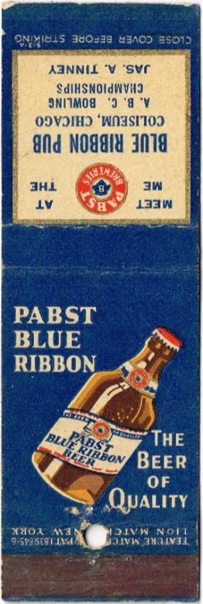 Pabst Blue Ribbon Beer