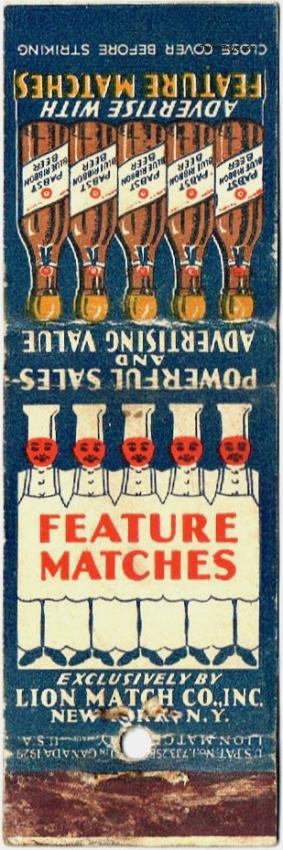 Pabst Blue Ribbon Beer