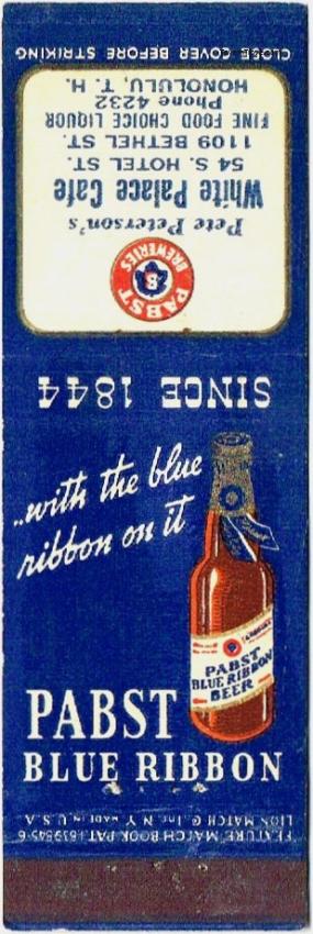 Pabst Blue Ribbon Beer