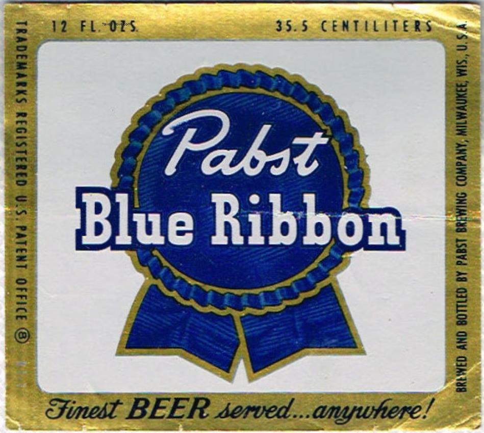 Pabst Blue Ribbon Beer