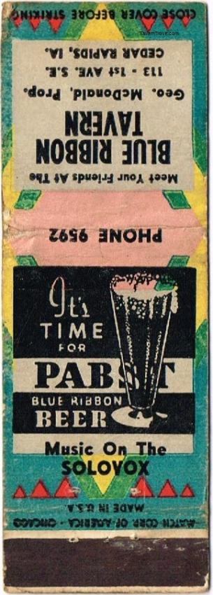 Pabst Blue Ribbon Beer