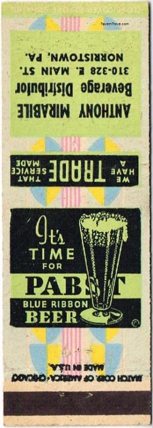 Pabst Blue Ribbon Beer