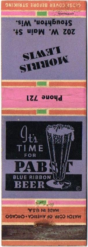 Pabst Blue Ribbon Beer