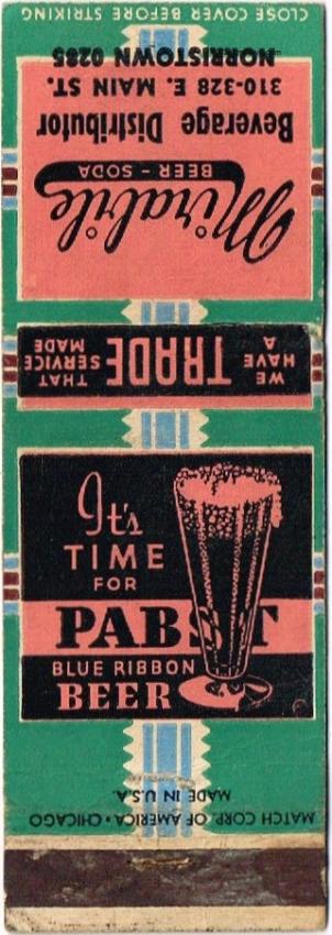 Pabst Blue Ribbon Beer