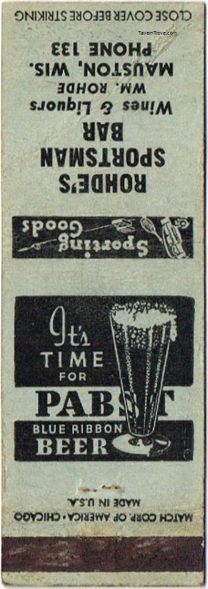 Pabst Blue Ribbon Beer