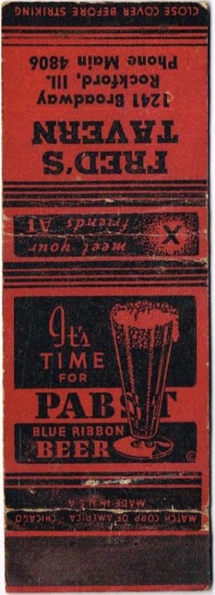 Pabst Blue Ribbon Beer