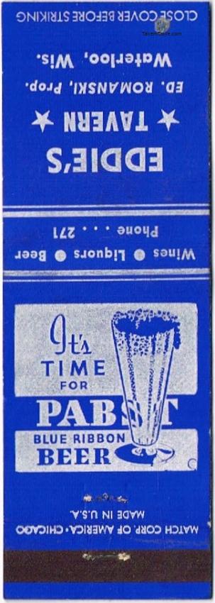Pabst Blue Ribbon Beer