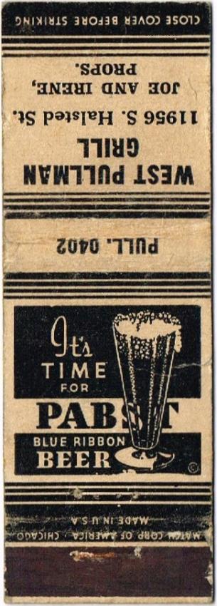 Pabst Blue Ribbon Beer