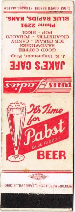Pabst Blue Ribbon Beer