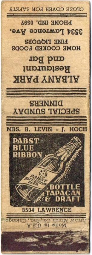 Pabst Blue Ribbon Beer
