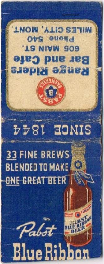 Pabst Blue Ribbon Beer
