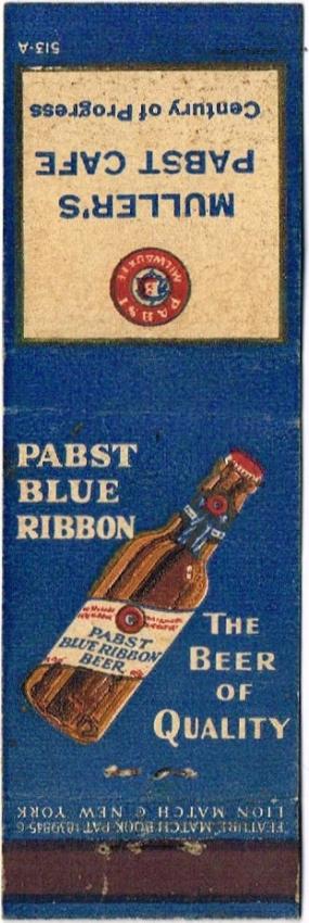 Pabst Blue Ribbon Beer