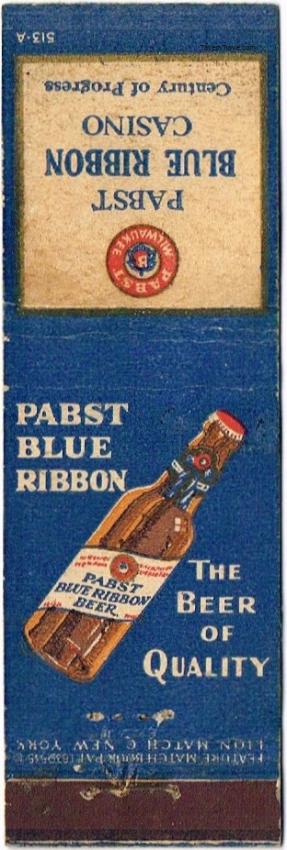 Pabst Blue Ribbon Beer
