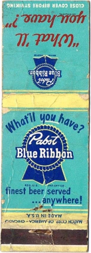 Pabst Blue Ribbon Beer