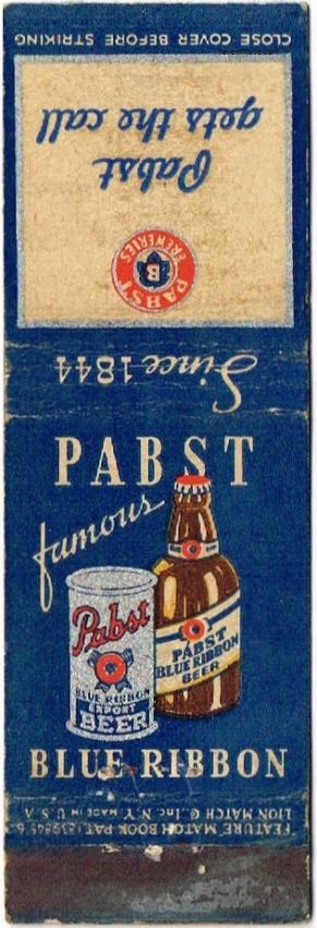 Pabst Blue Ribbon Beer