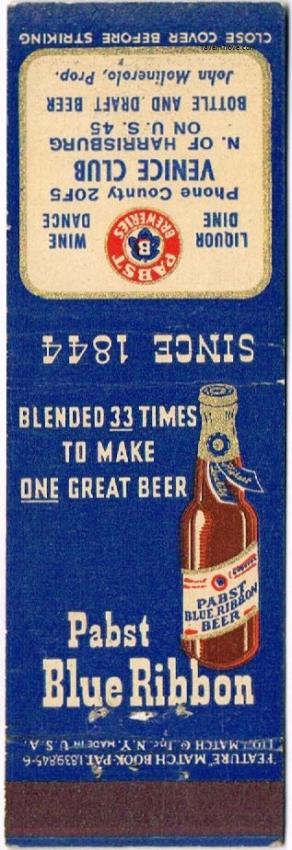 Pabst Blue Ribbon Beer