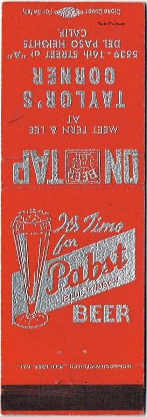 Pabst Blue Ribbon Beer