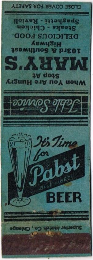 Pabst Blue Ribbon Beer