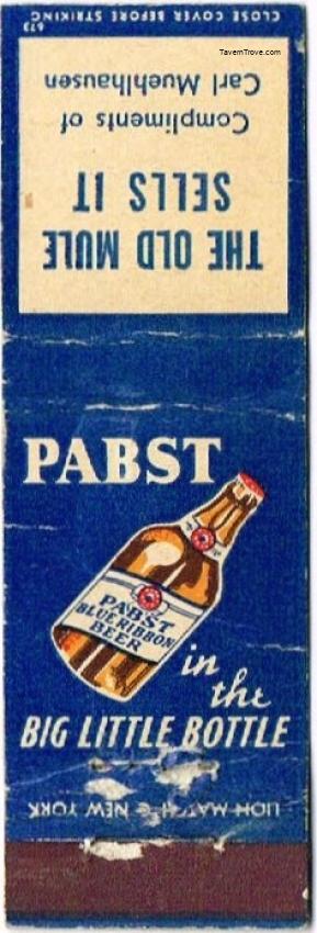 Pabst Blue Ribbon Beer